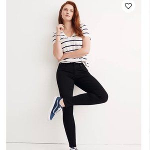 Madewell 8" Skinny Jeans Sz 27 Black
